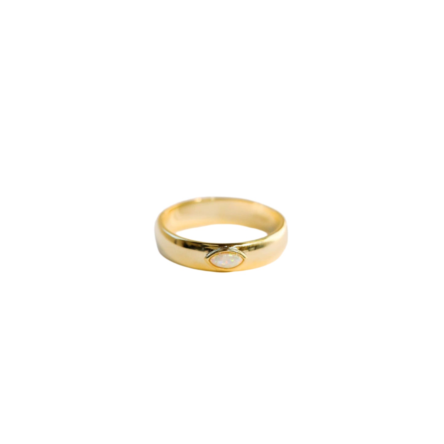 Oval Opal Ring