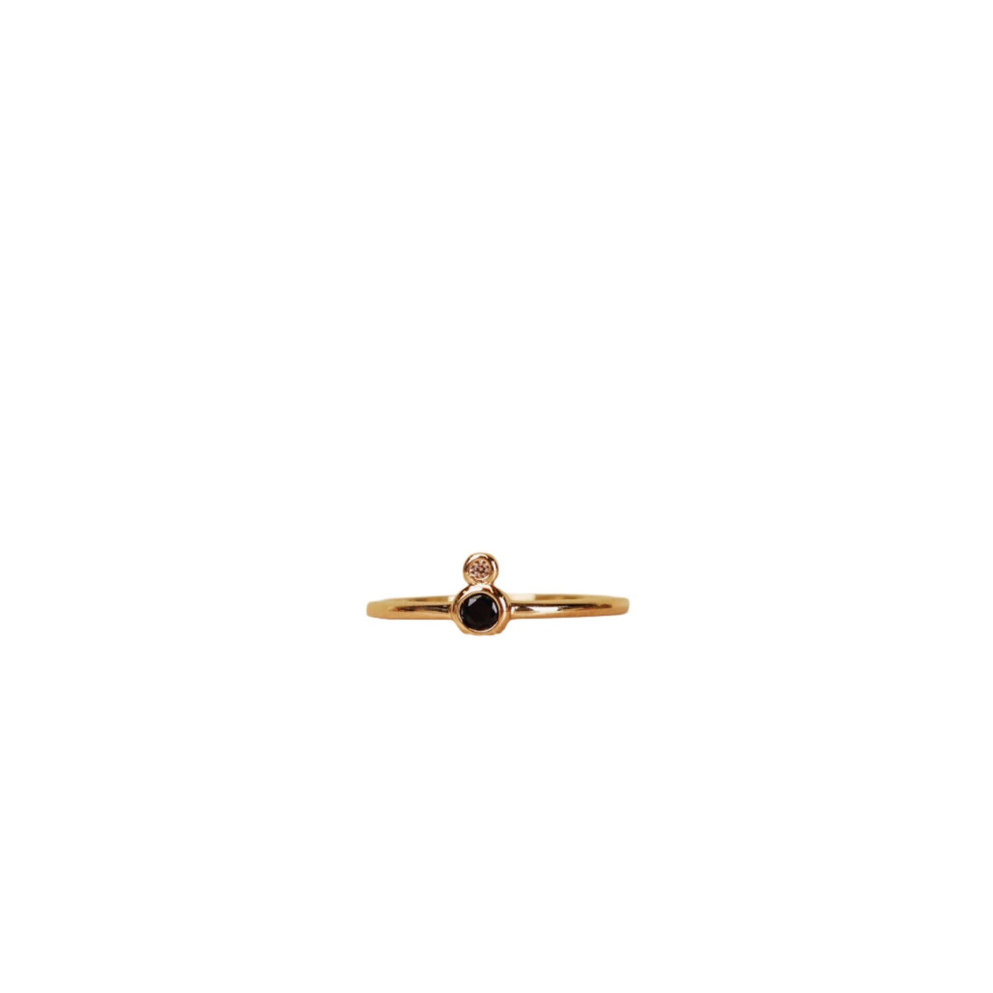Black Infinity Ring
