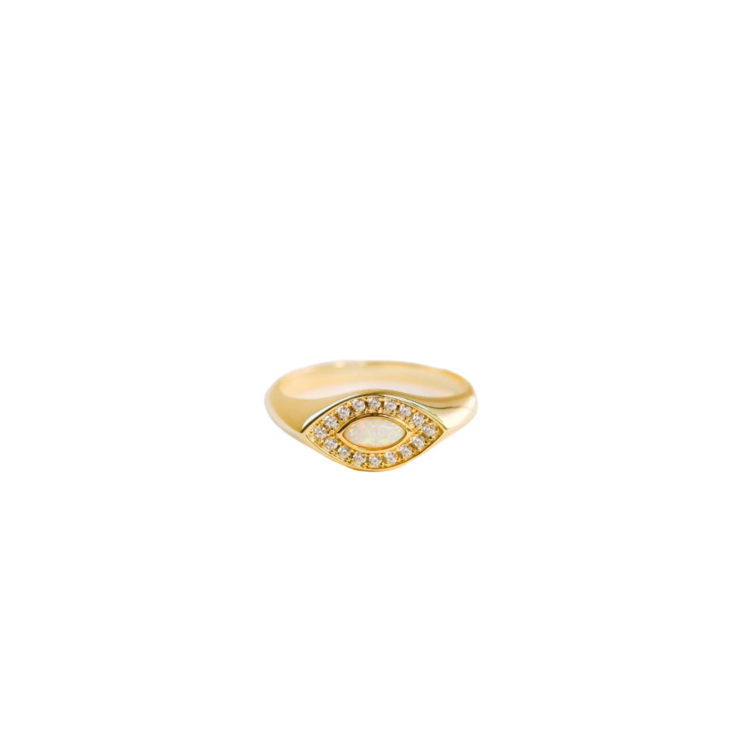 Ring - Opal Evil Eye