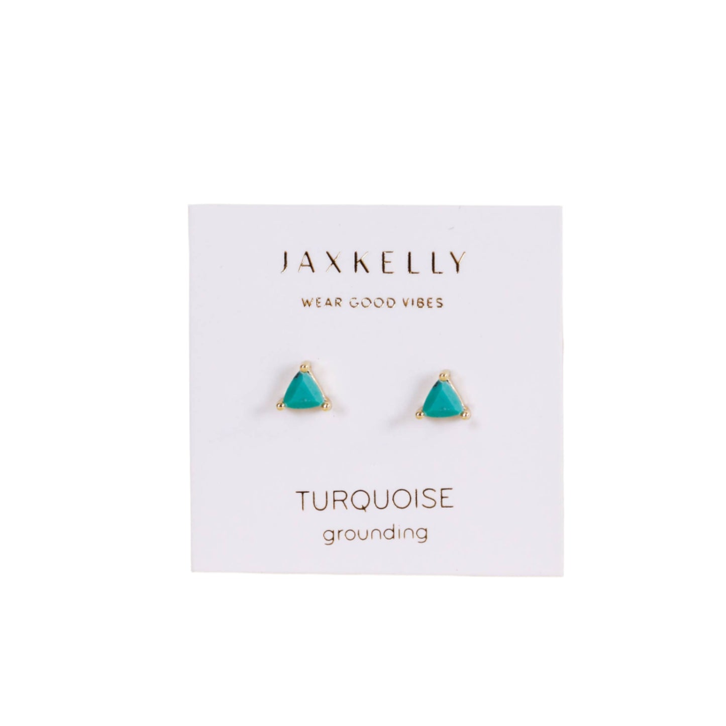 Turquoise Mini Gem Earrings