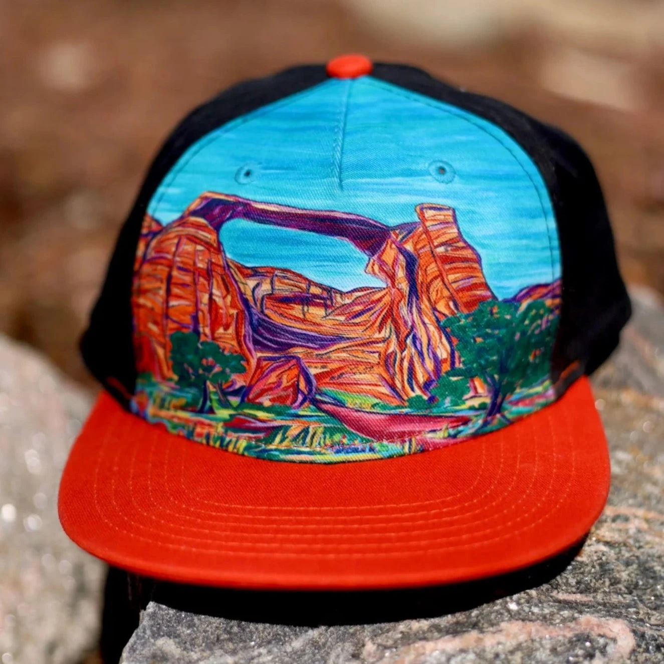 Cori Ward YOUTH Trucker Hat - “Rattlesnake Arches”