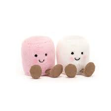 Amuseables Pink and White Marshmallows - JELLYCAT