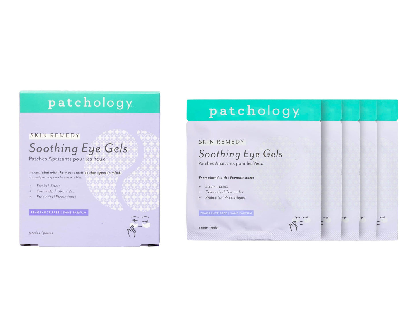 Skin Remedy Soothing Eye Gels 5-Pack - Patchology