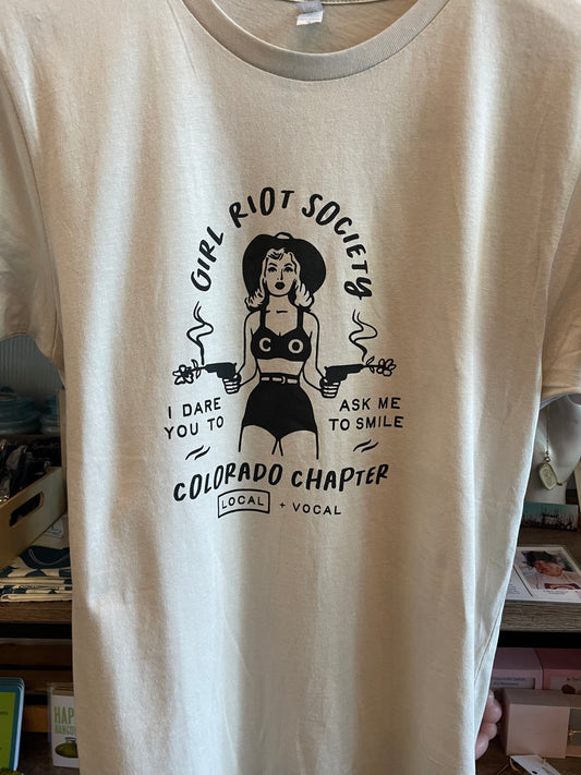 Girl Riot Society Tee - Colorado Chapter
