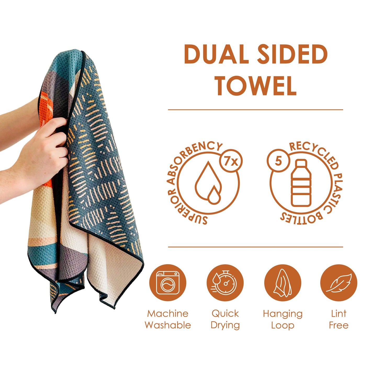 Sunrise | Microfiber Kitchen Dish Towel