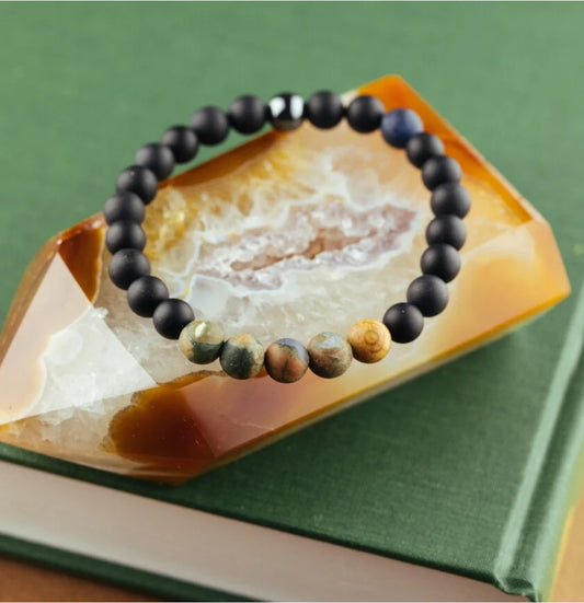 Rhyolite Men’s Bracelet For Fatherhood