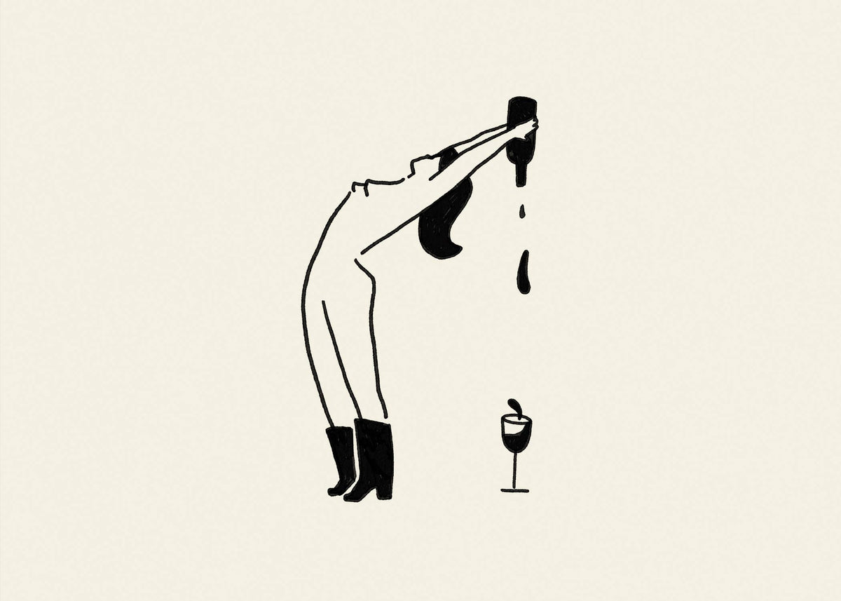 “Bottoms Up” Art Print - Tumbleweed Design Studios