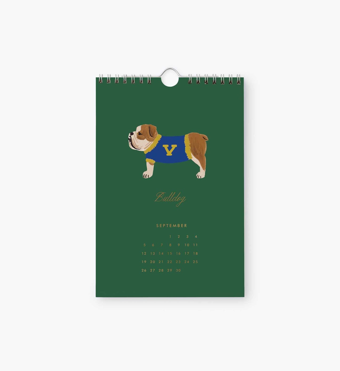 2027 Dog of the Month Kitchen Calendar (6x9)