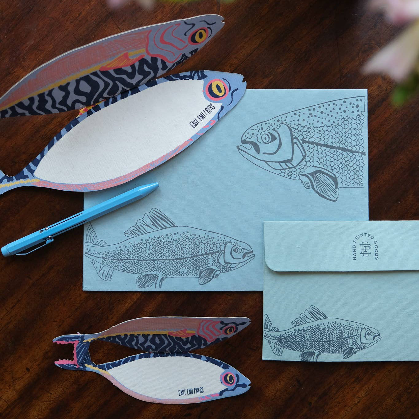 Mackerel Greeting Card - East End Press