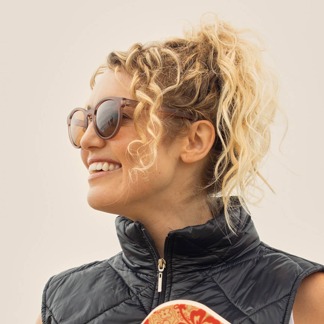 Arches -  Soft Honey Tortoise / Brown Polarized - Blue Planet Eco-Eyewear