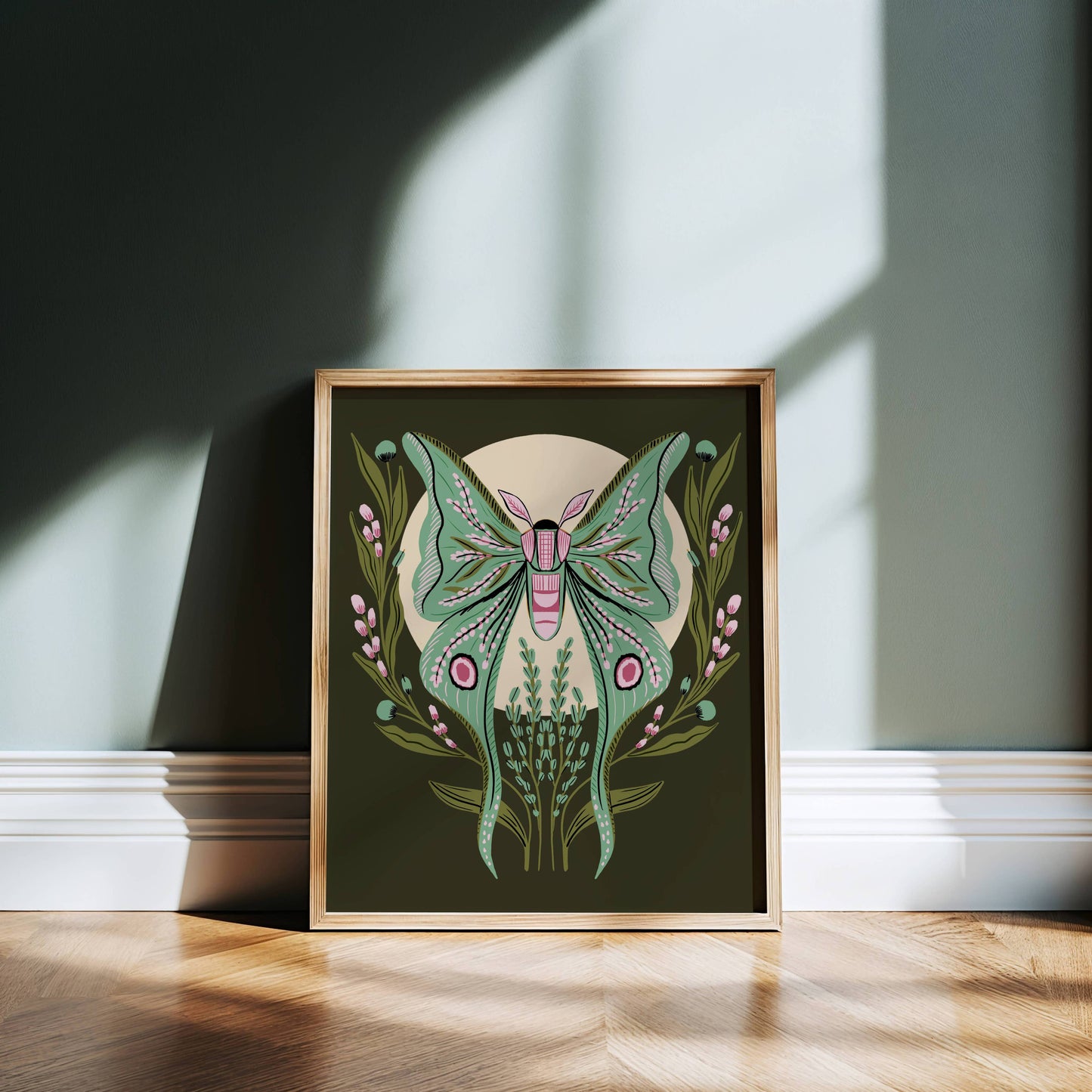 Luna Moth 8x10 Giclée Art Print - Tara Reed