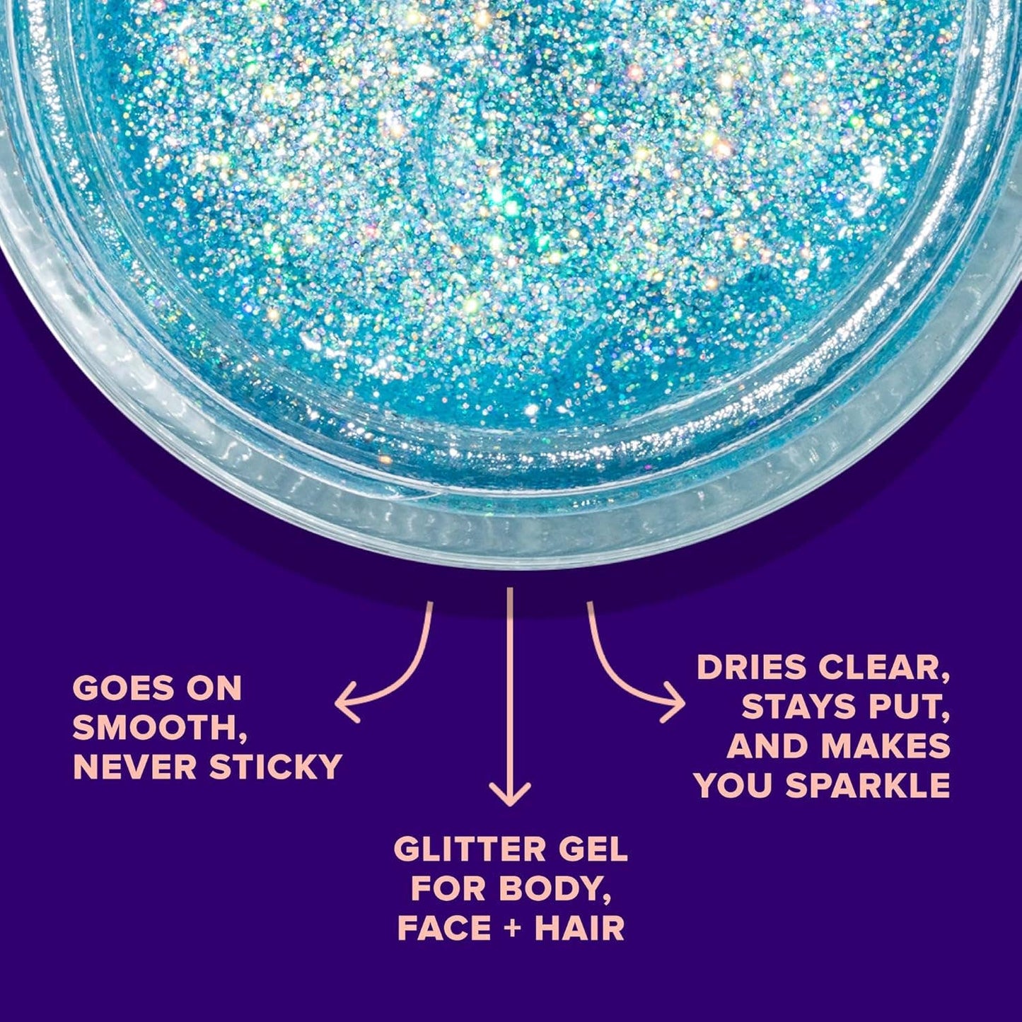 Original Glitter Gel | Sky-Blue | Body Glitter | Shimmer - Unicorn Snot