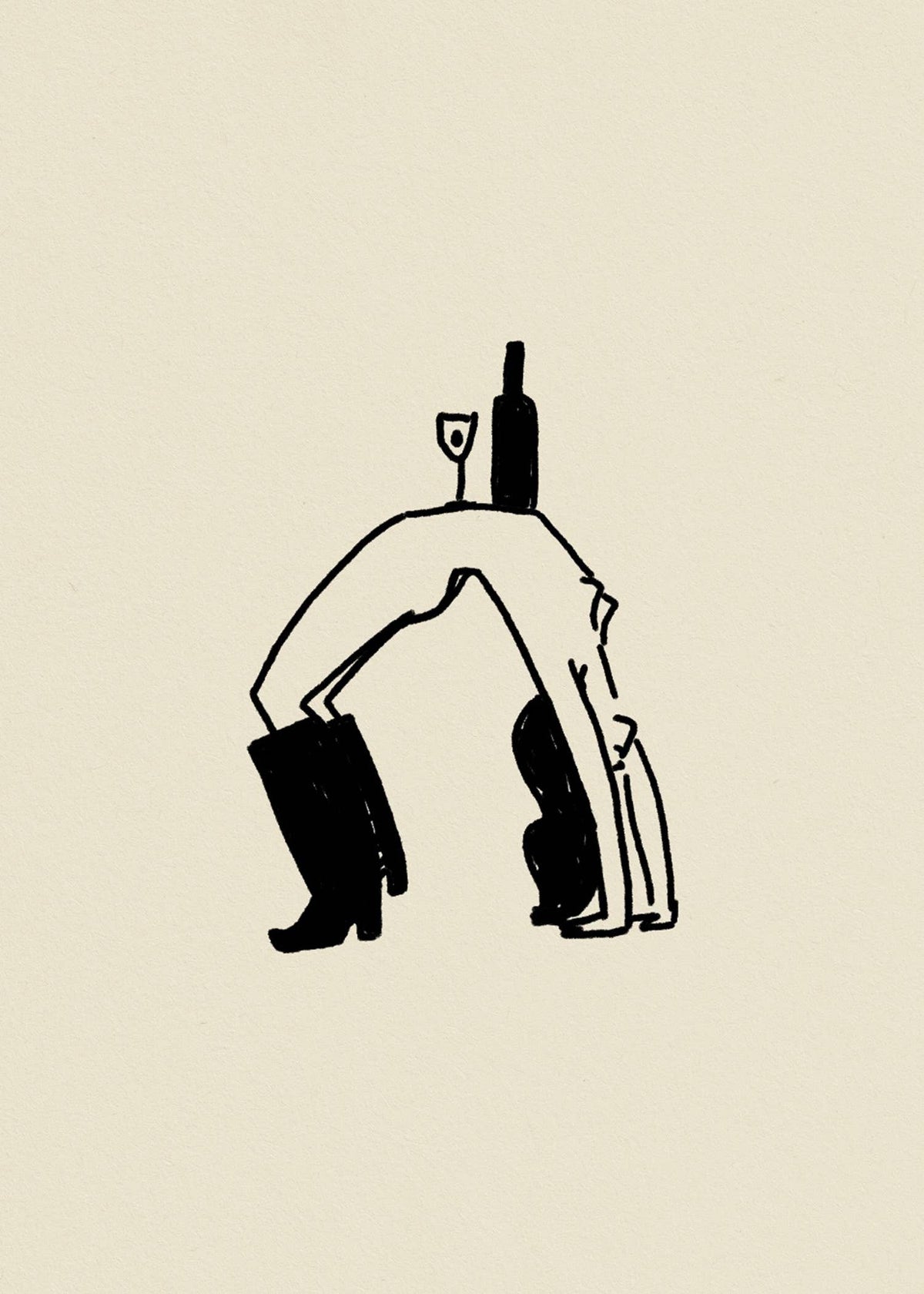 “Big Stretch” Art Print - Tumbleweed Design Studios