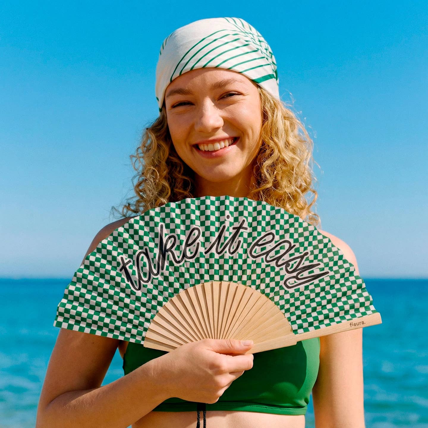 “Take It Easy” Hand Fan
