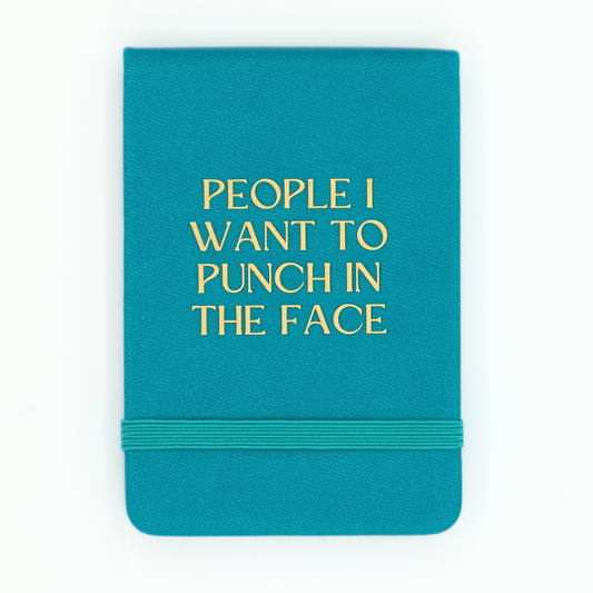New Plan Fuck It - Leatherette Pocket Journal