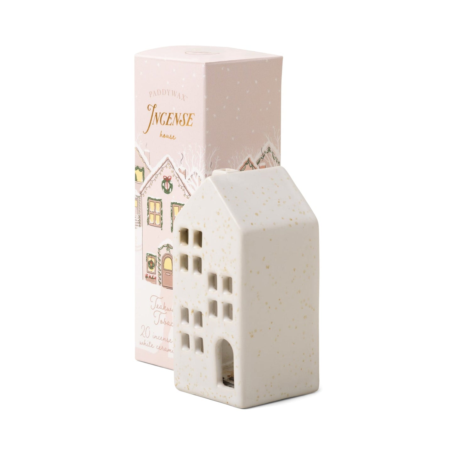 Holiday Town Incense Cone Holder - House