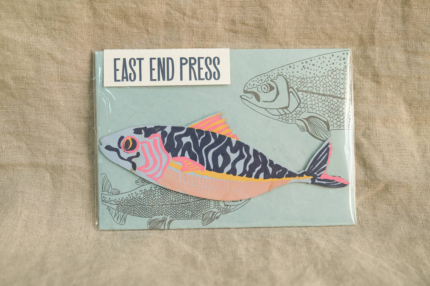 Mackerel Greeting Card - East End Press