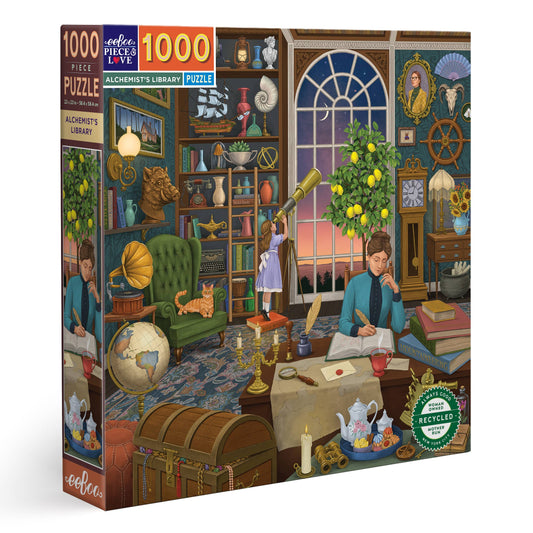 Alchemist's Library 1000 Piece Square Puzzle