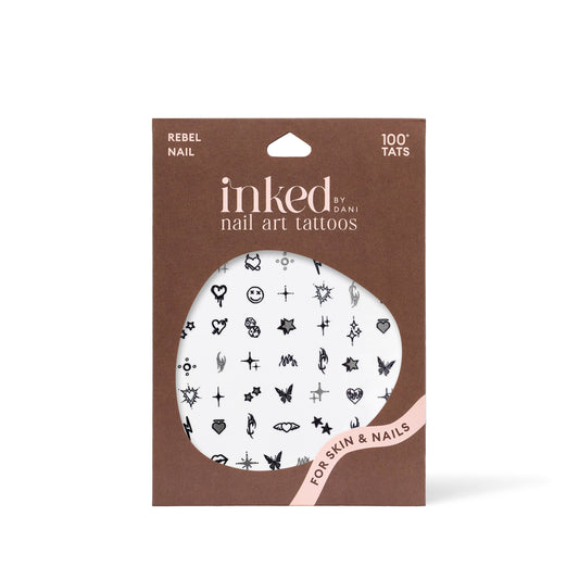 INKED by Dani - Rebel Nail Art Temporary Tattoo Pack