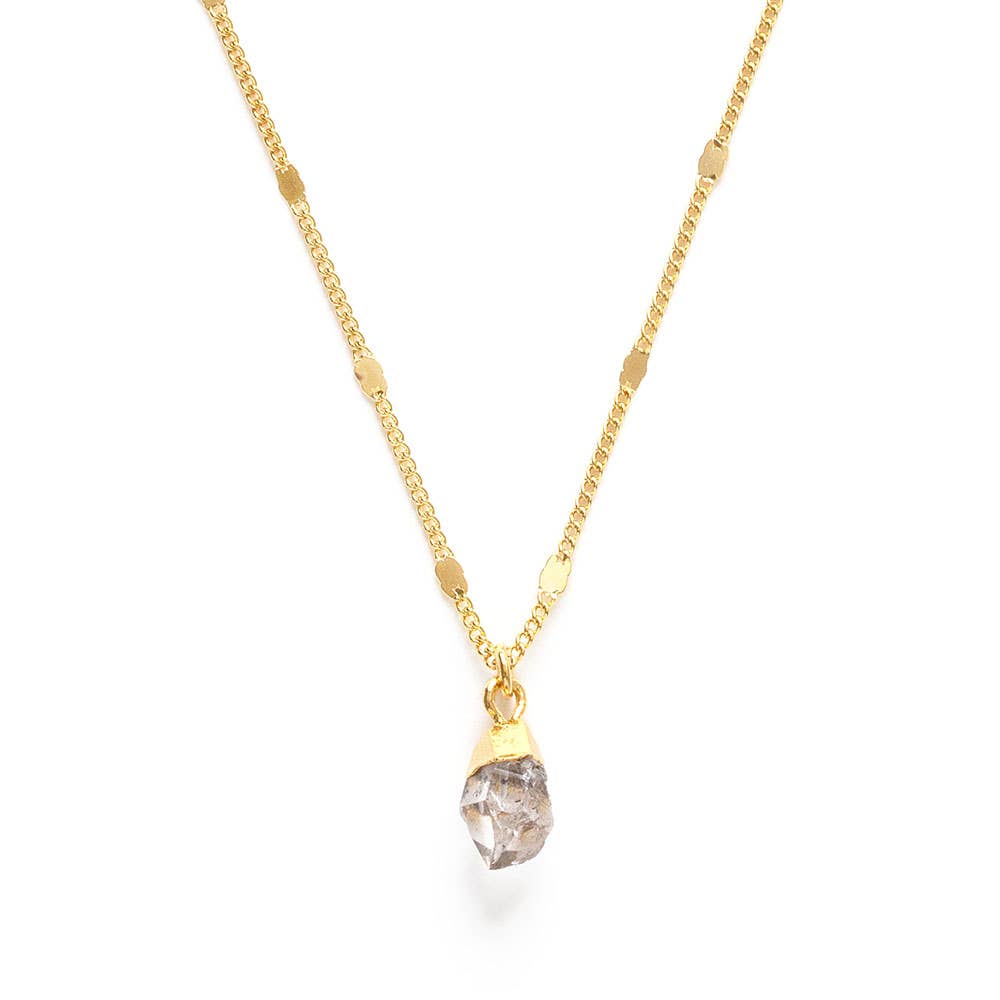 Raw Cut Gemstone Necklaces - Amano Studio