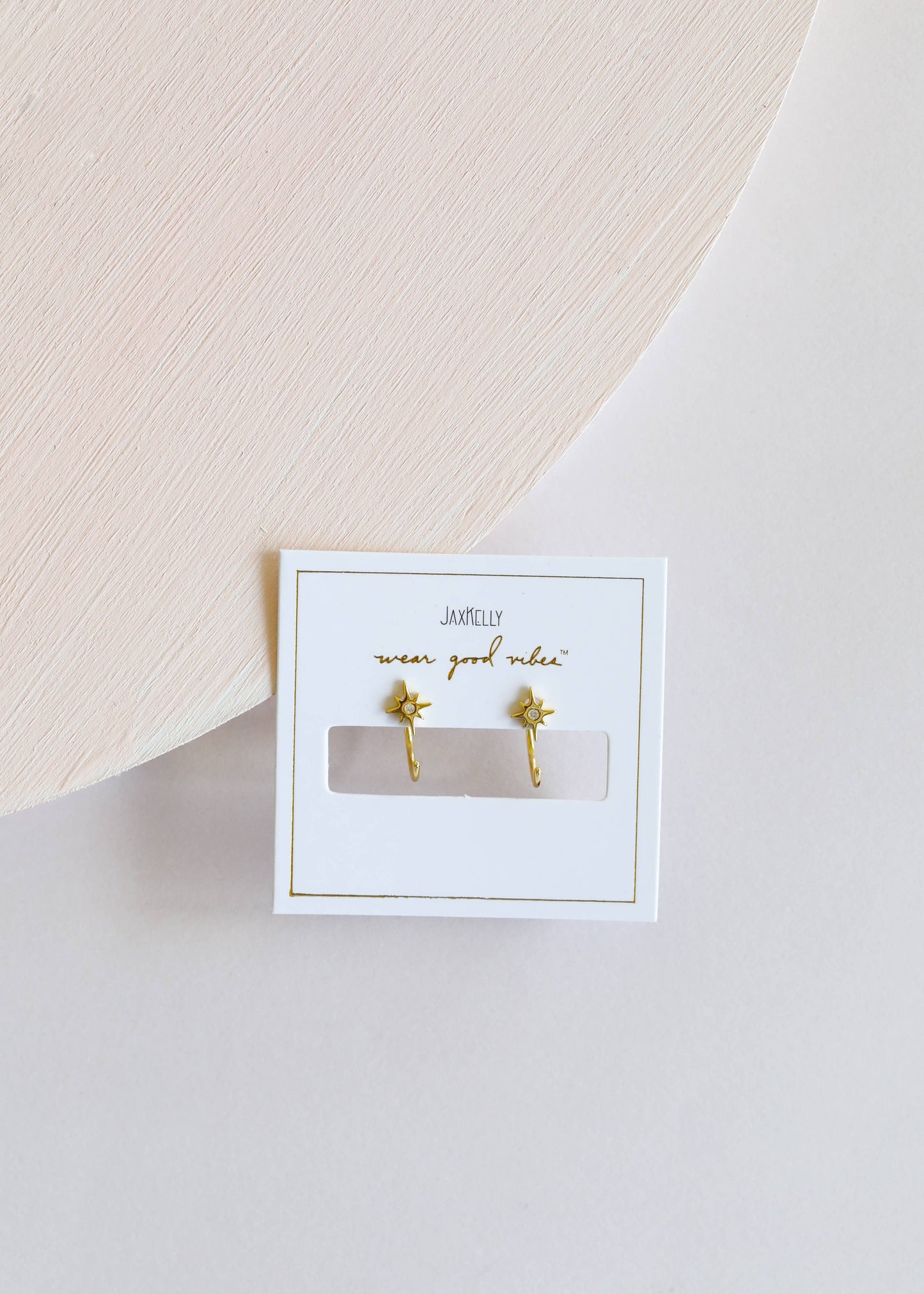 Icon Huggies - Star - Gold Earrings - JaxKelly