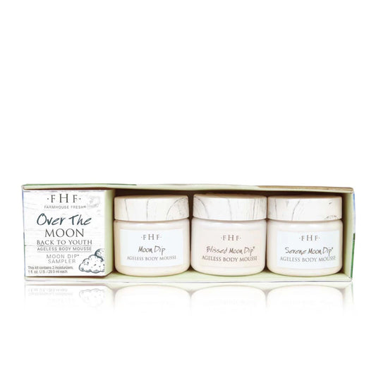 Over The Moon – Moon Dip® Body Mousse Sampler - FarmHouse Fresh