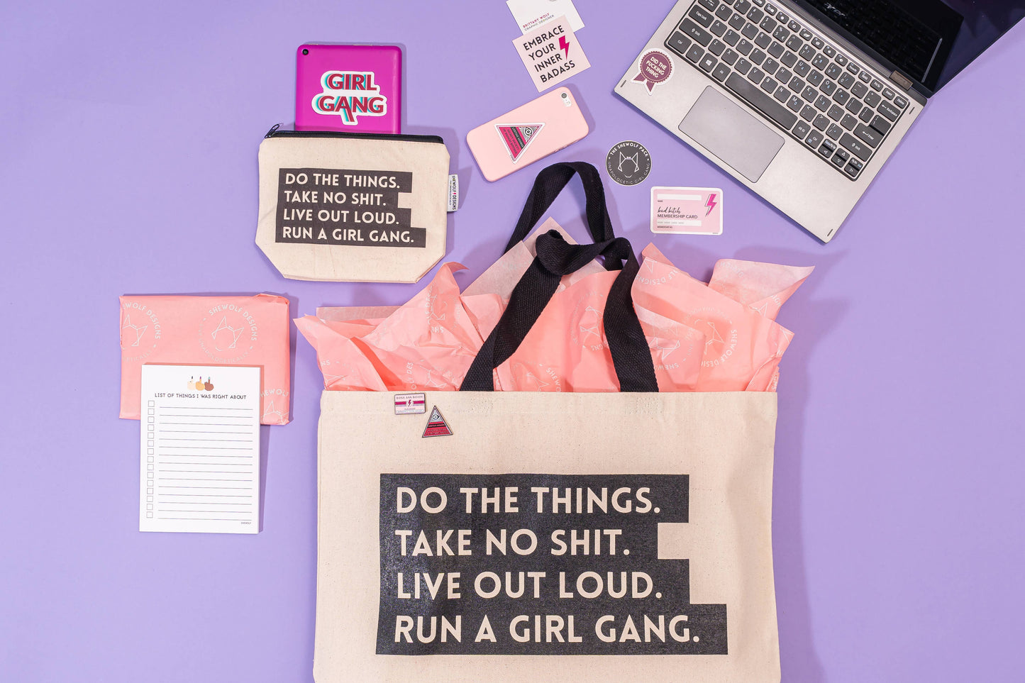 Girl Gang Tote Bag