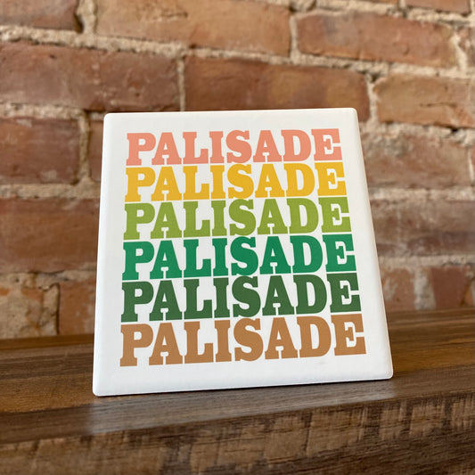 Palisade Coaster - Rainbow