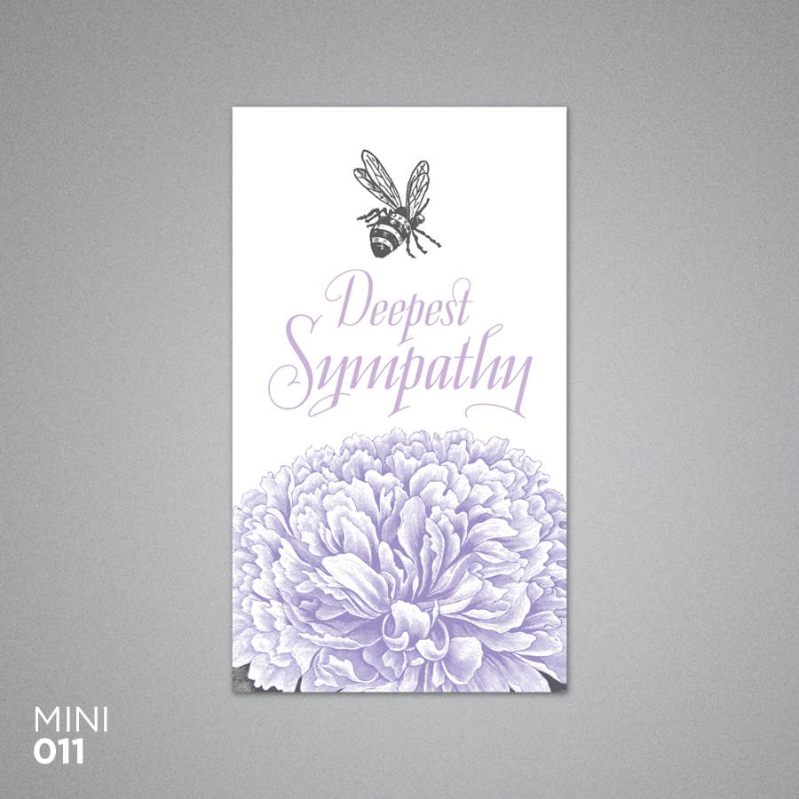 Deepest Sympathy Card- Mini