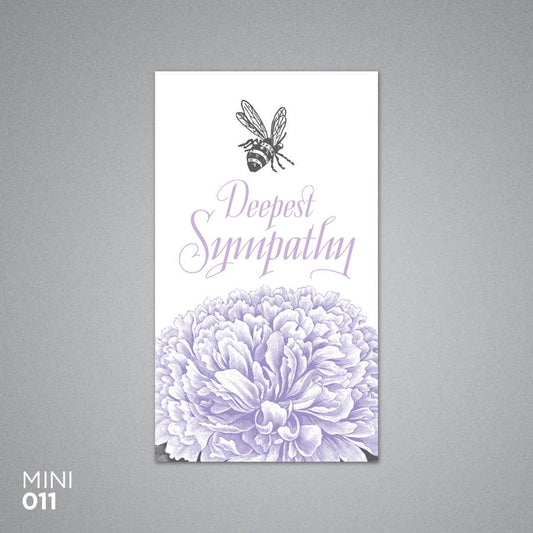 Deepest Sympathy Card- Mini