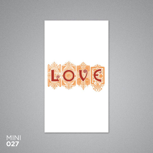 Love Card- Mini