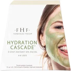 Hydration Cascade 3-step Instant Spa Facial - Farmhouse Fresh