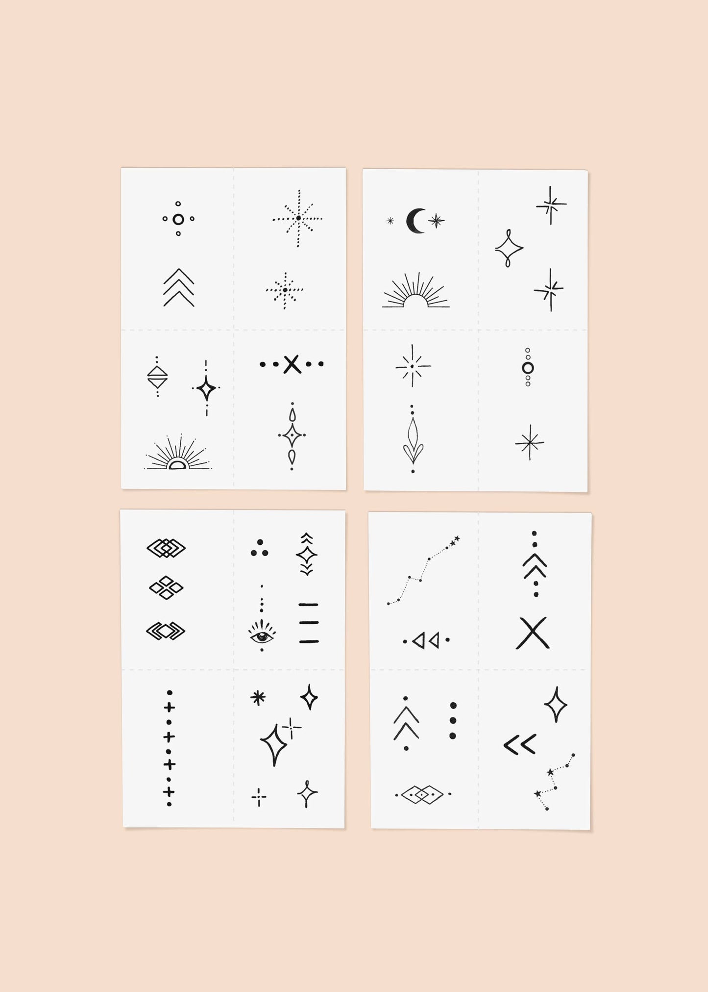 INKED by Dani - Celestial Temporary Tattoo Pack