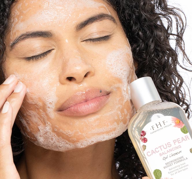 Cactus Pear Balancing Gel Cleanser - FarmHouse Fresh