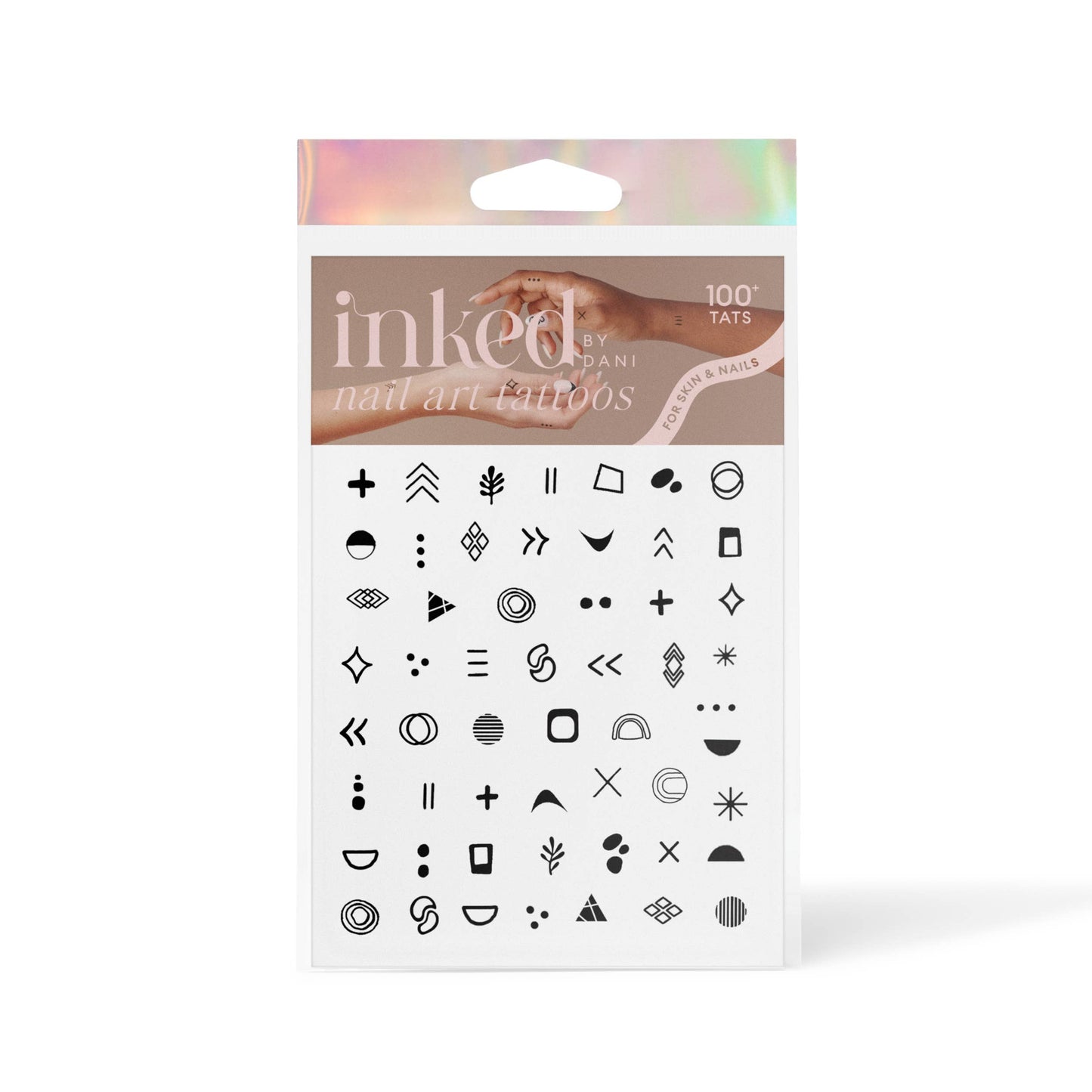 INKED by Dani - Mod Nail Art Temporary Tattoo Pack