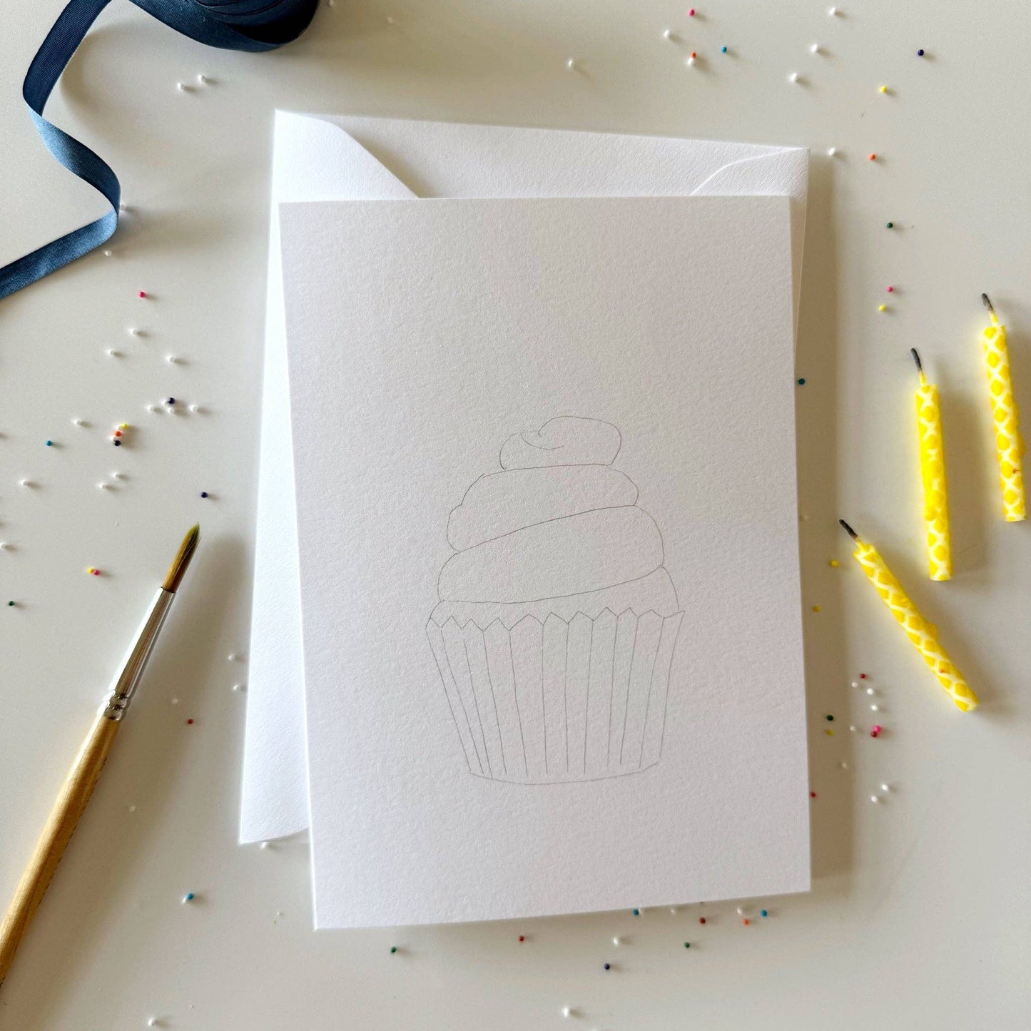 Celebrate Paintable Notecards - emily lex studio