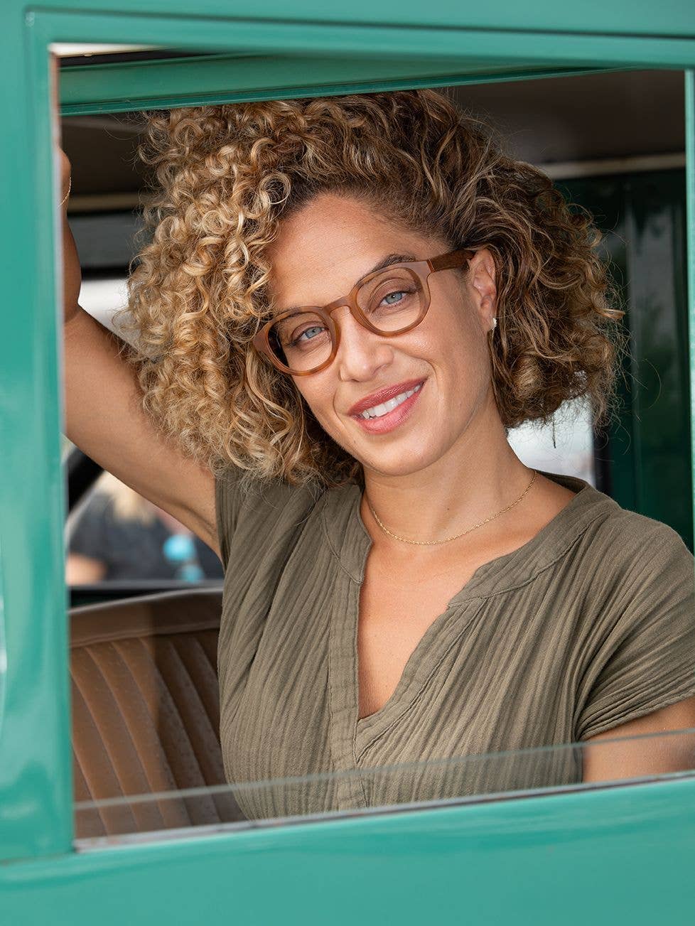 Sunset Blue Light Readers - Blue Planet Eco-Eyewear