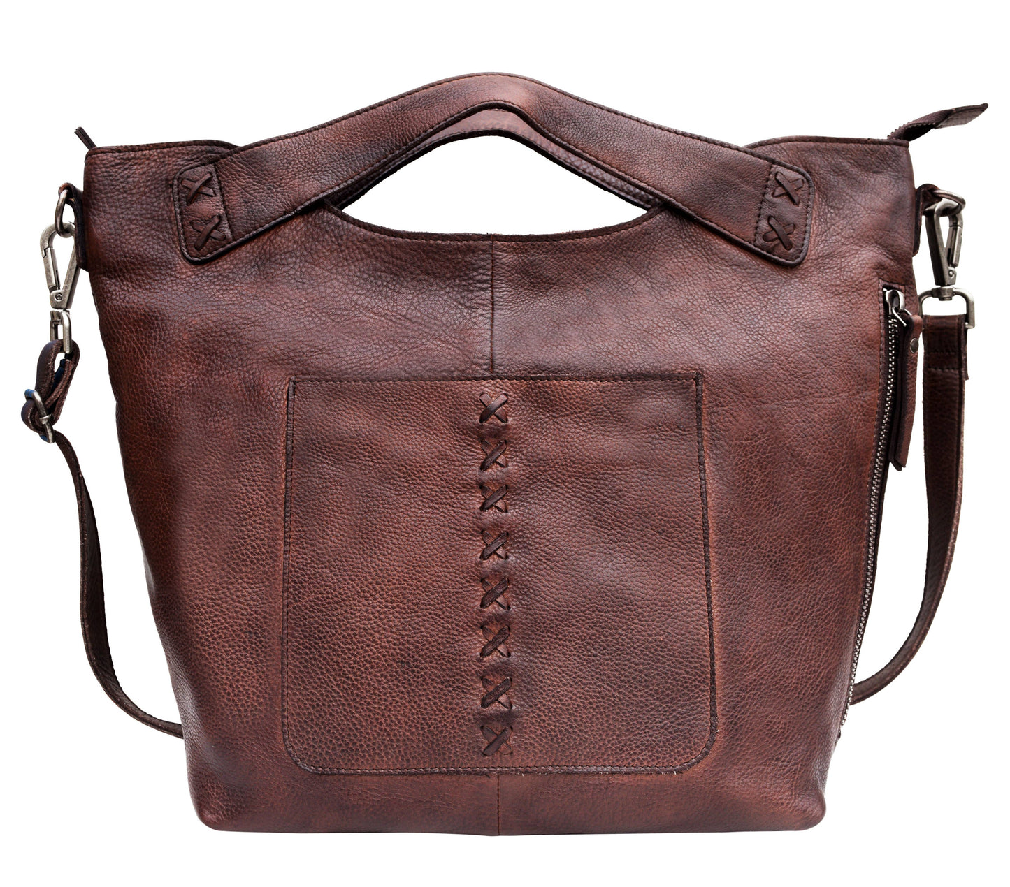 Nala Handcrafted Leather Tote/Crossbody Bags