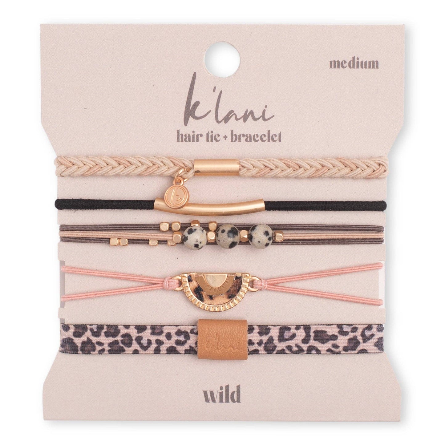 Wild - Hair Tie Bracelet Set