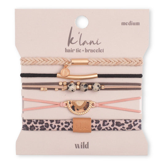 Wild - Hair Tie Bracelet Set