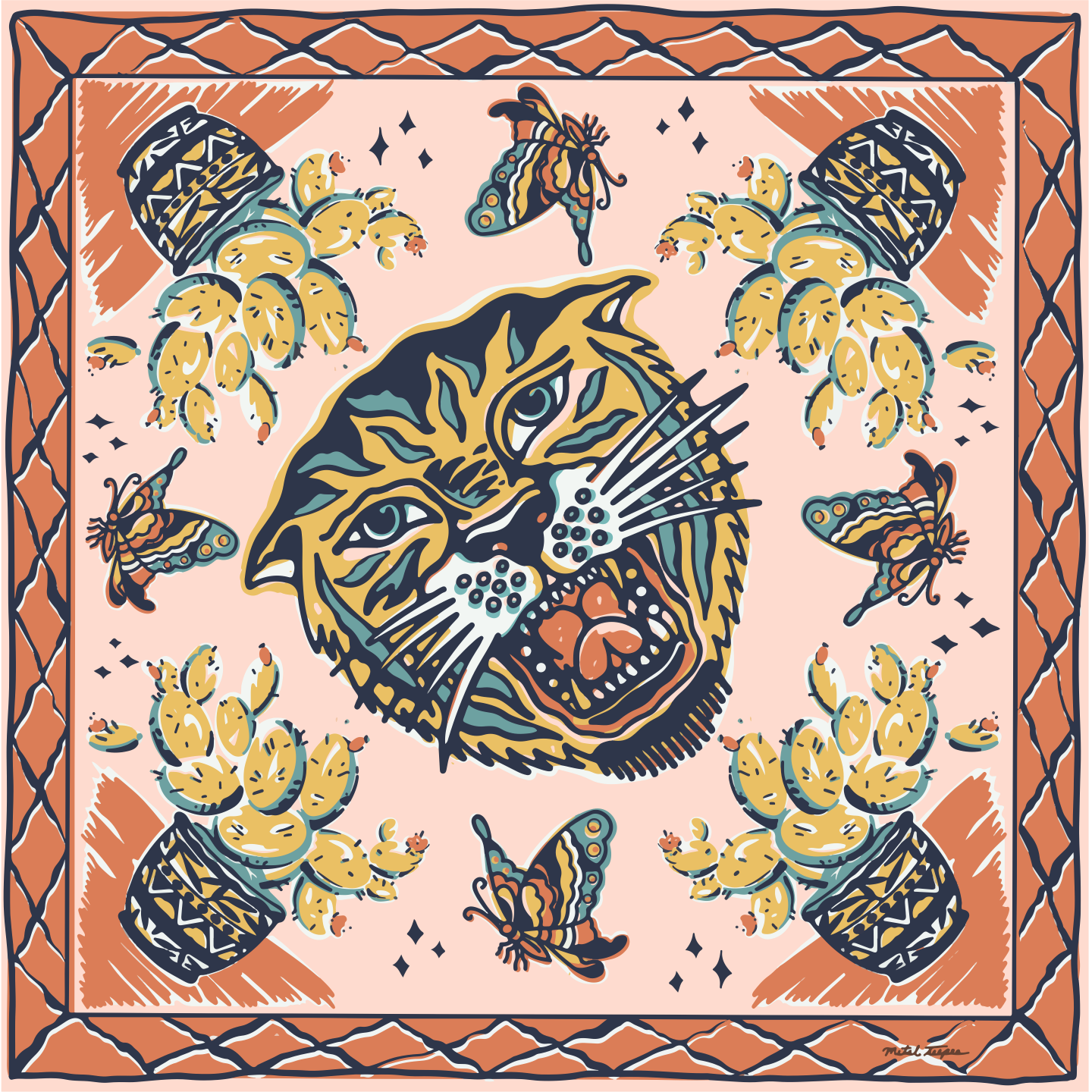 BANDITS Bandanas - "Desert Sun"