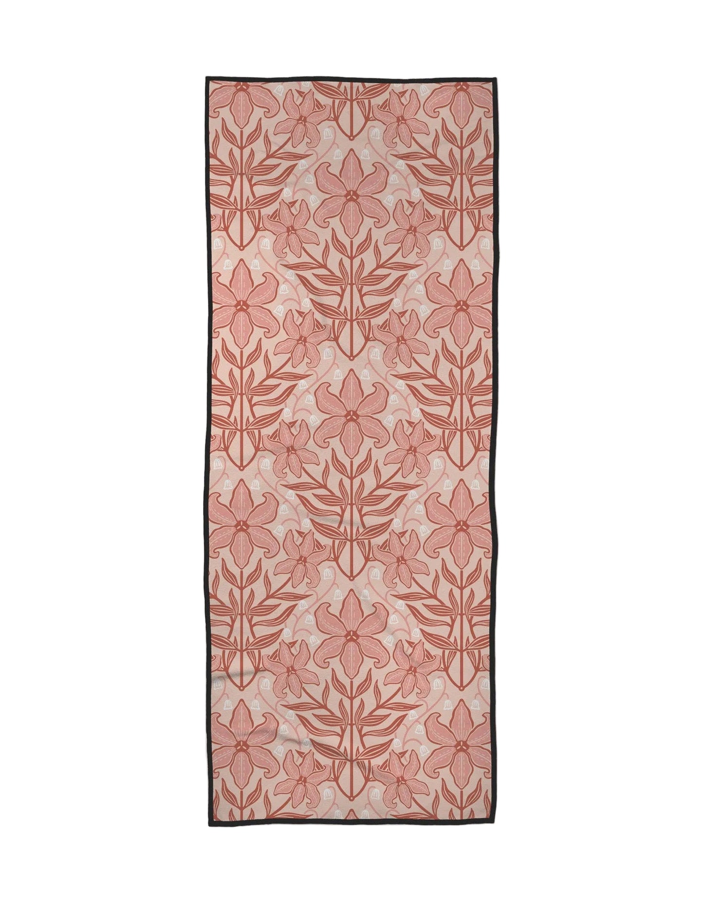 Lily Nouveau Yoga Towel - Geometry