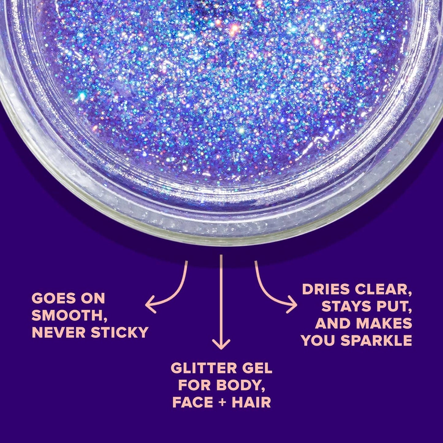 Original Glitter Gel | Ultraviolet-Purple | Body Glitter- Unicorn Snot