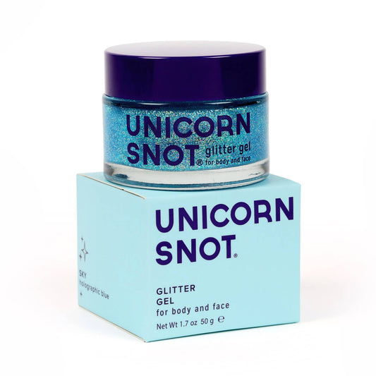 Original Glitter Gel | Sky-Blue | Body Glitter | Shimmer - Unicorn Snot