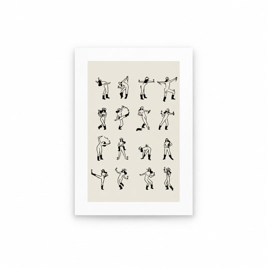 “Wine Dancing” Art Print - Tumbleweed Design Studios
