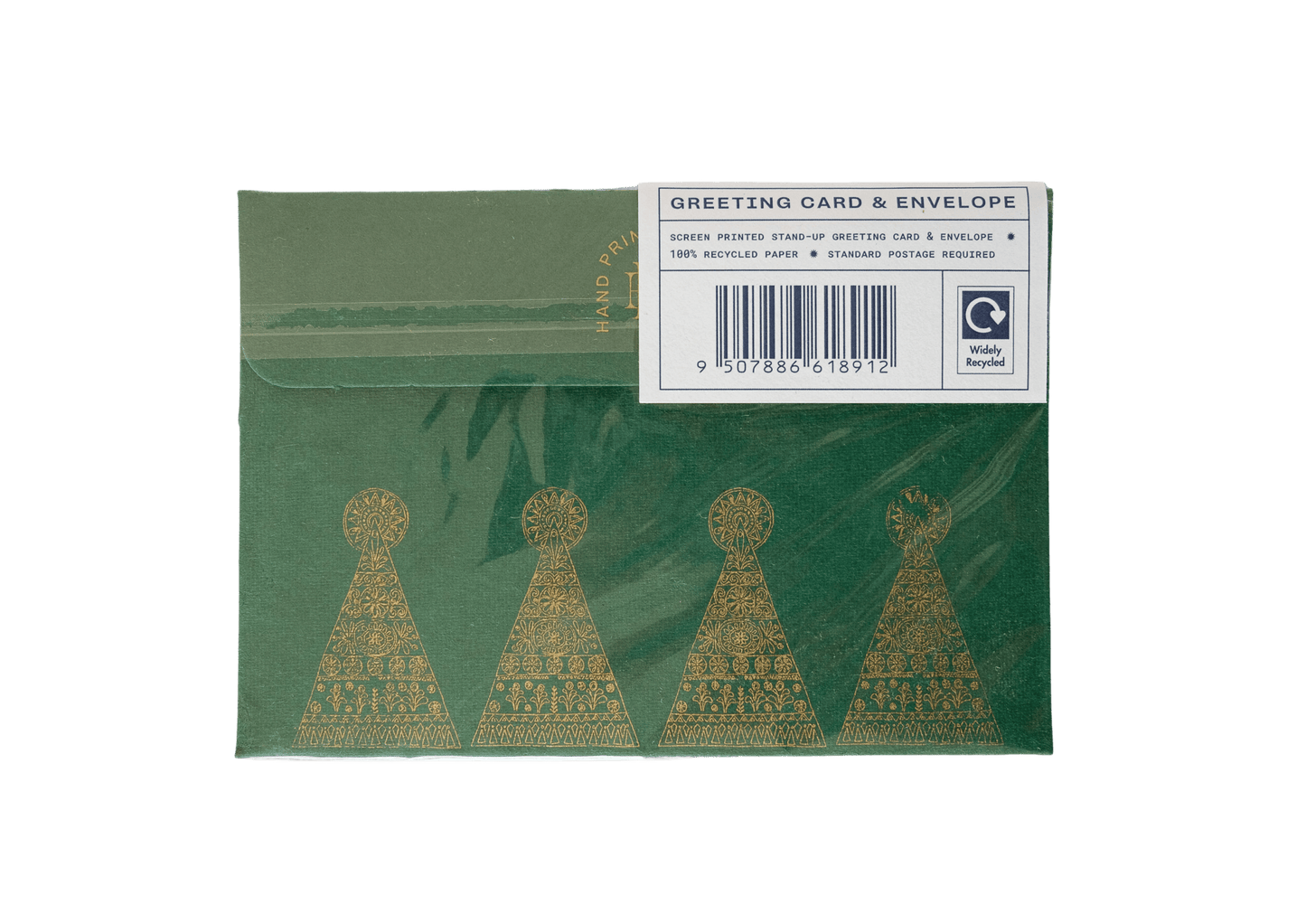 Patterned Tree Greeting Card - East End Press