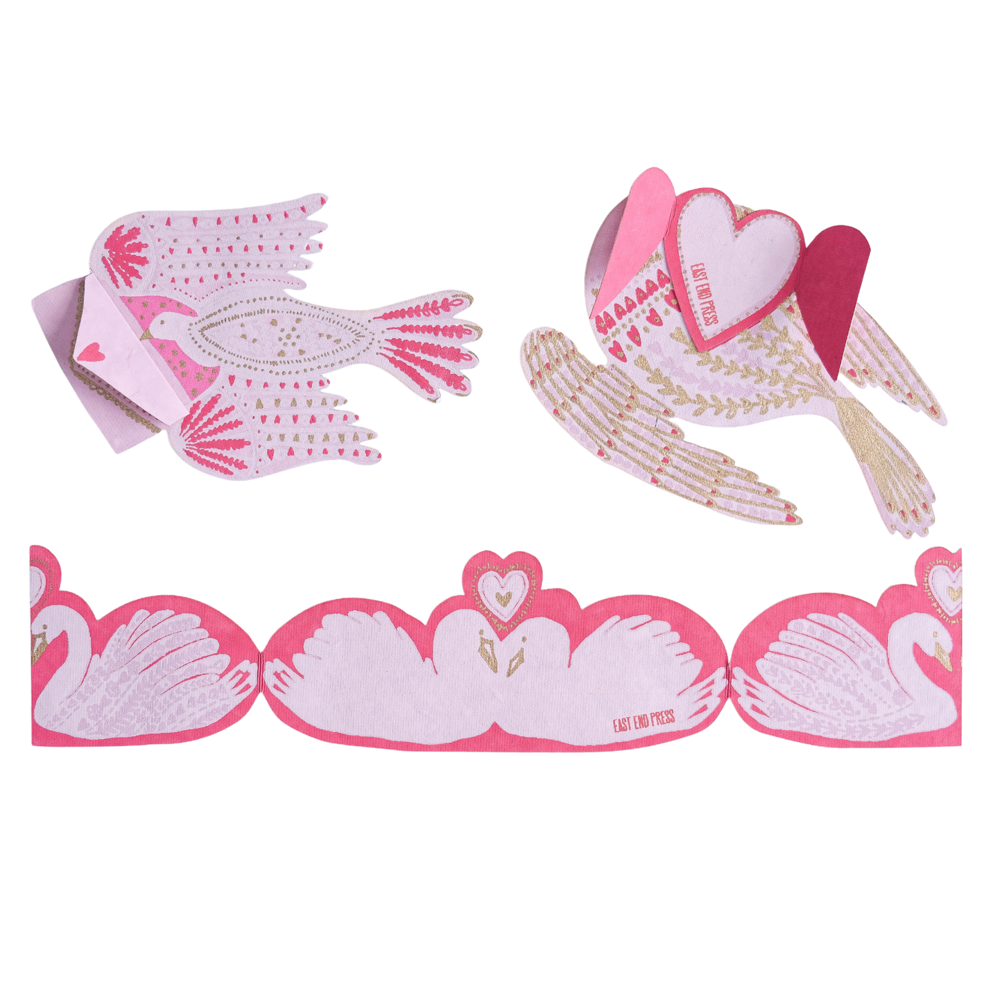 Heart Bird Greeting Card - East End Press