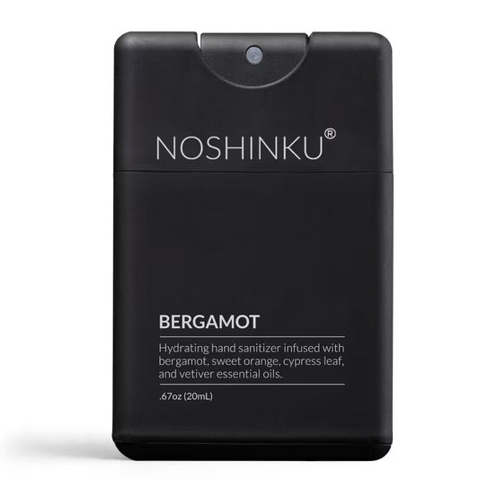 REFILLABLE Bergamot Ultra-Moisturizing Pocket Hand Sanitizer - Noshinku