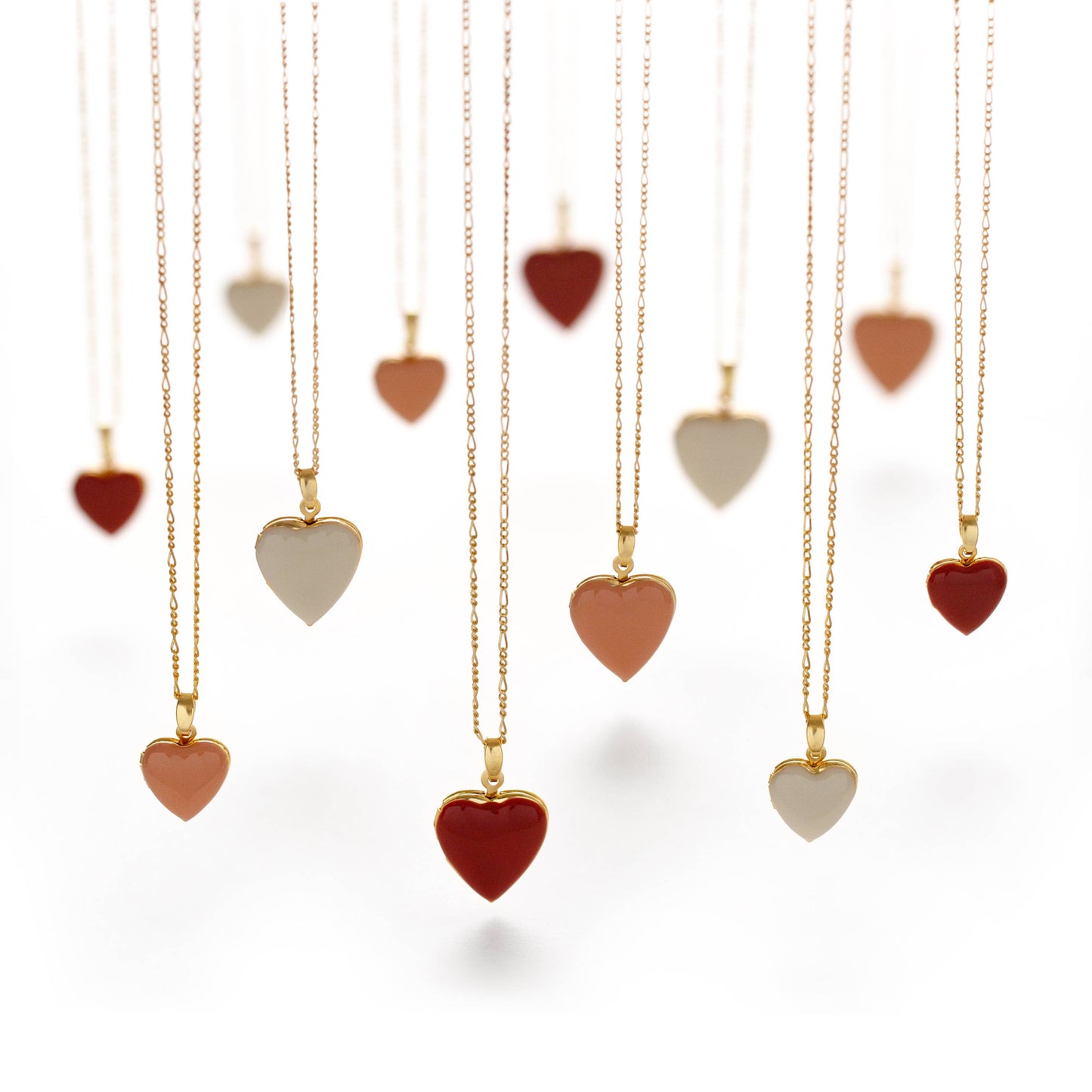 Amano Studio - Small Heart Enamel Locket