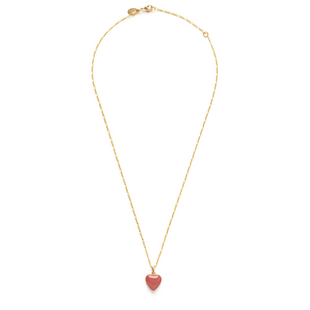 Amano Studio - Small Heart Enamel Locket